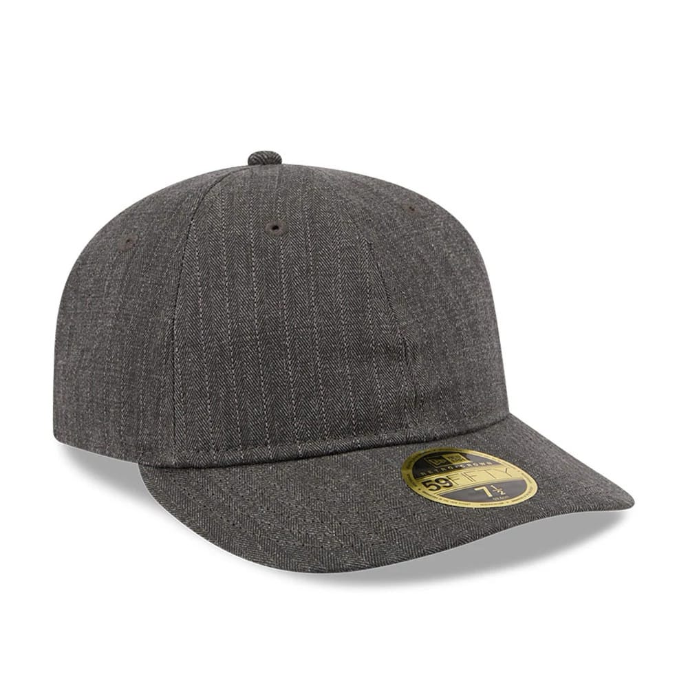 New Era Herringbone Charcoal Retro Crown 59FIFTY Fitted Cap-kentox - Image 4