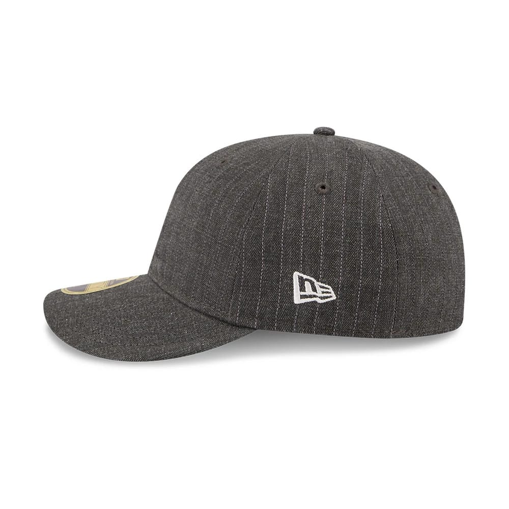 New Era Herringbone Charcoal Retro Crown 59FIFTY Fitted Cap-kentox - Image 5