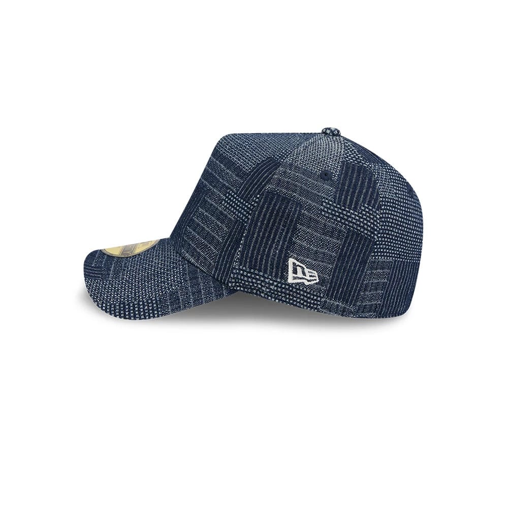 New Era Patchwork Denim Navy 59FORTY A-Frame Fitted Cap-kentox - Image 6