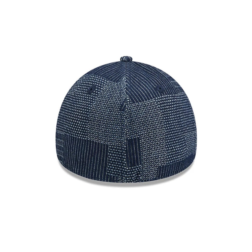 New Era Patchwork Denim Navy 59FORTY A-Frame Fitted Cap-kentox - Image 5