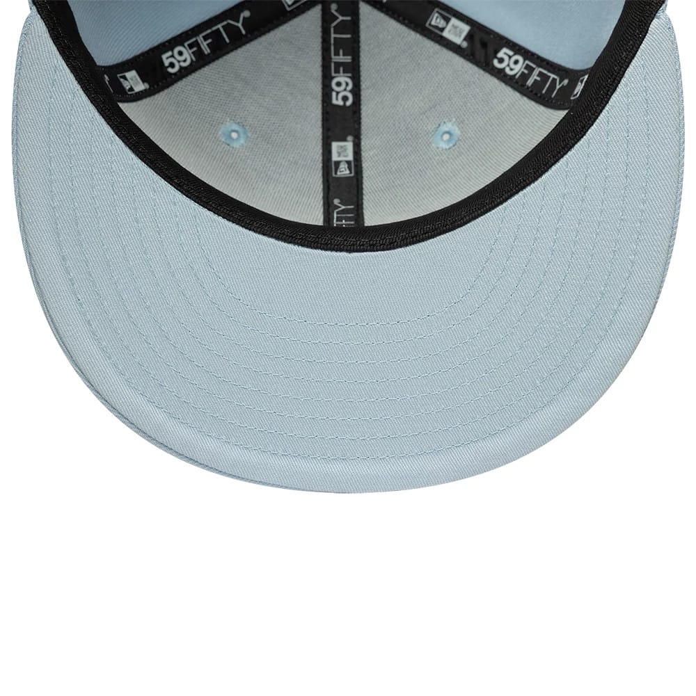 New York Yankees MLB League Essential Pastel Blue 59FIFTY Fitted Cap-kentox - Image 5