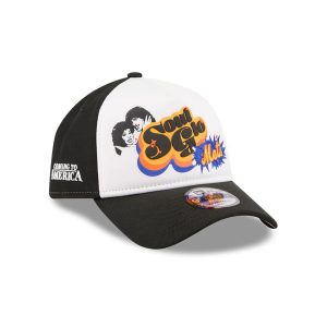 Mets MLB X Coming To America Soul Glo White 9FORTY A-Frame Adjustable Cap-kentox