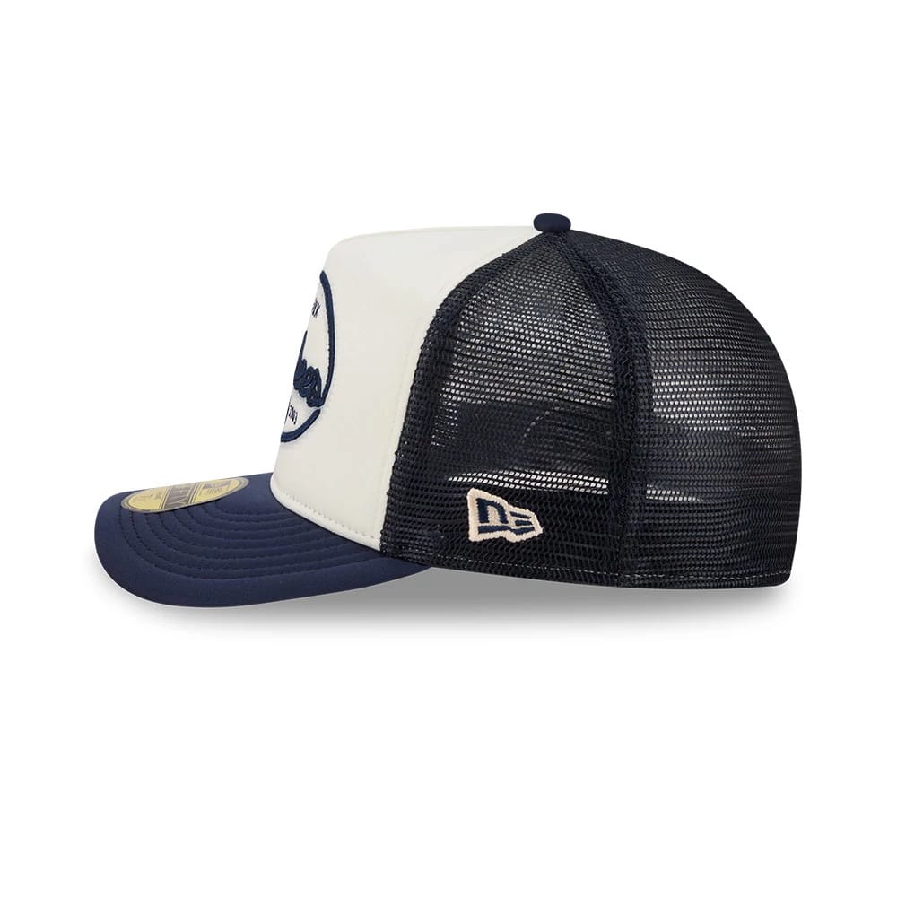 New York Yankees MLB 59FIFTY Day Navy 59FIFTY A-Frame Fitted Cap-kentox - Image 5