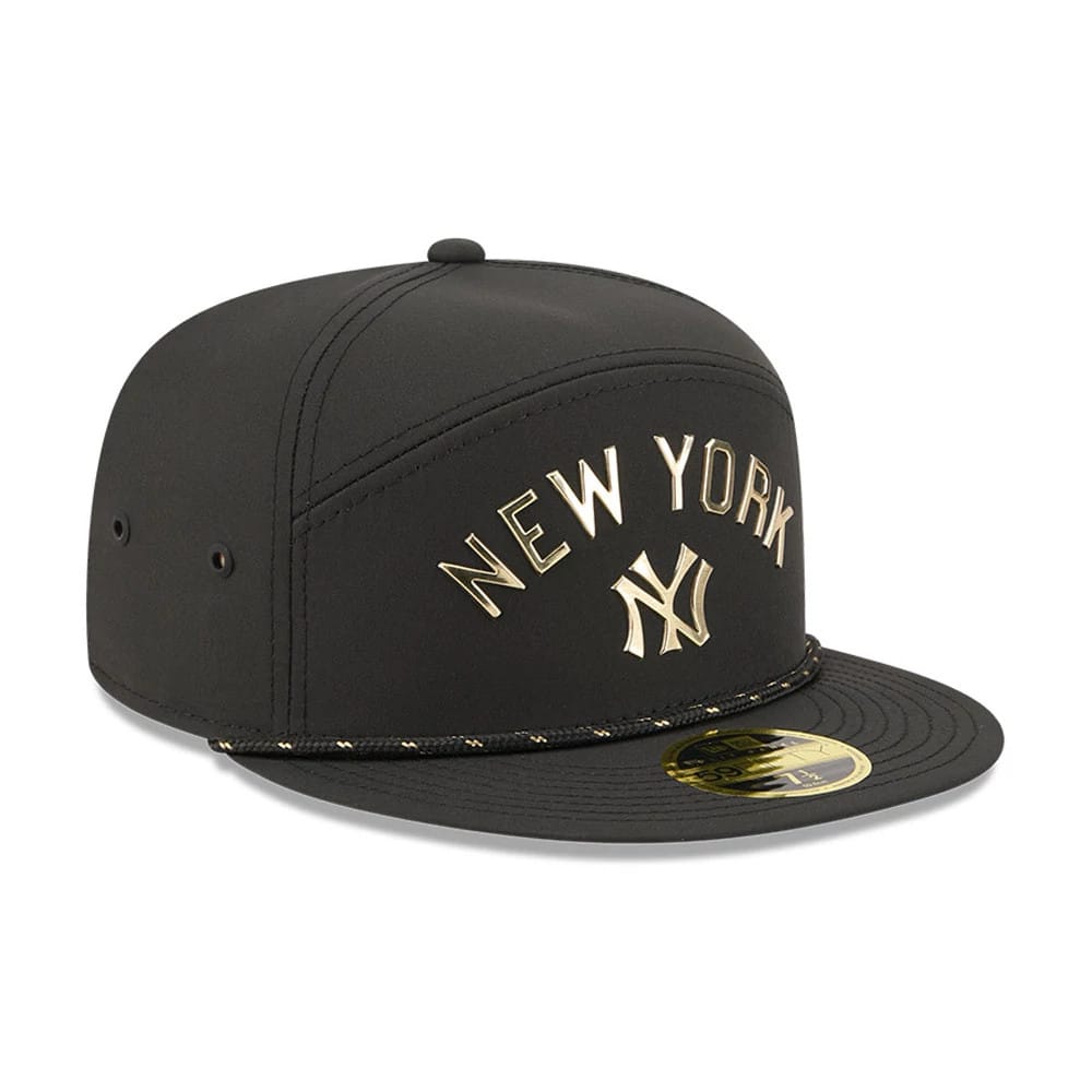 New York Yankees MLB 59FIFTY Day Black Split Panel 59FIFTY Fitted Cap-kentox - Image 4
