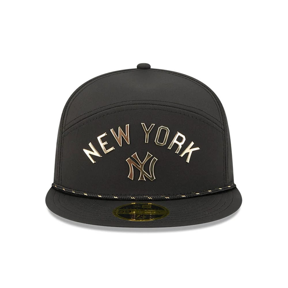 New York Yankees MLB 59FIFTY Day Black Split Panel 59FIFTY Fitted Cap-kentox - Image 3