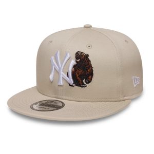 Yankees MLB Outdoor Icon Light Beige 9FIFTY Snapback Adjustable Cap-kentox
