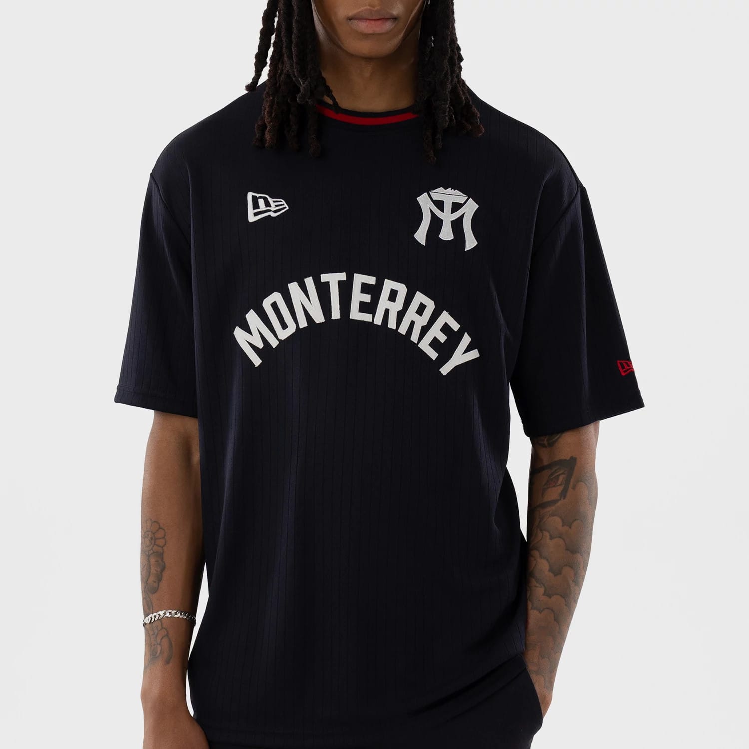Sultanes De Monterrey LMB Navy Oversized T-Shirt-kentox - Image 6