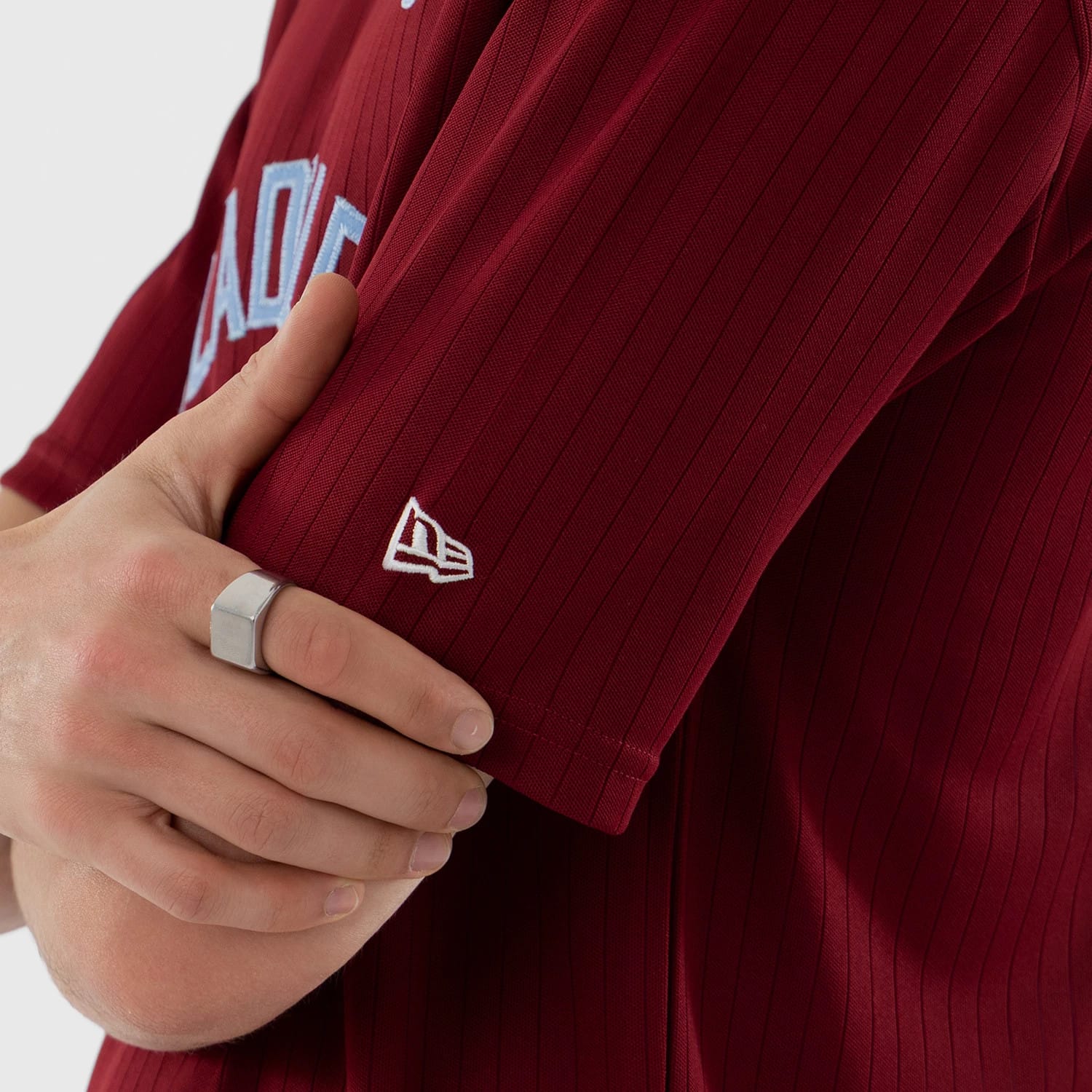 Philadelphia Phillies MLB Dark Red Oversized T-Shirt-kentox - Image 6