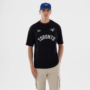 Toronto Blue Jays MLB Navy Oversized T-Shirt-kentox