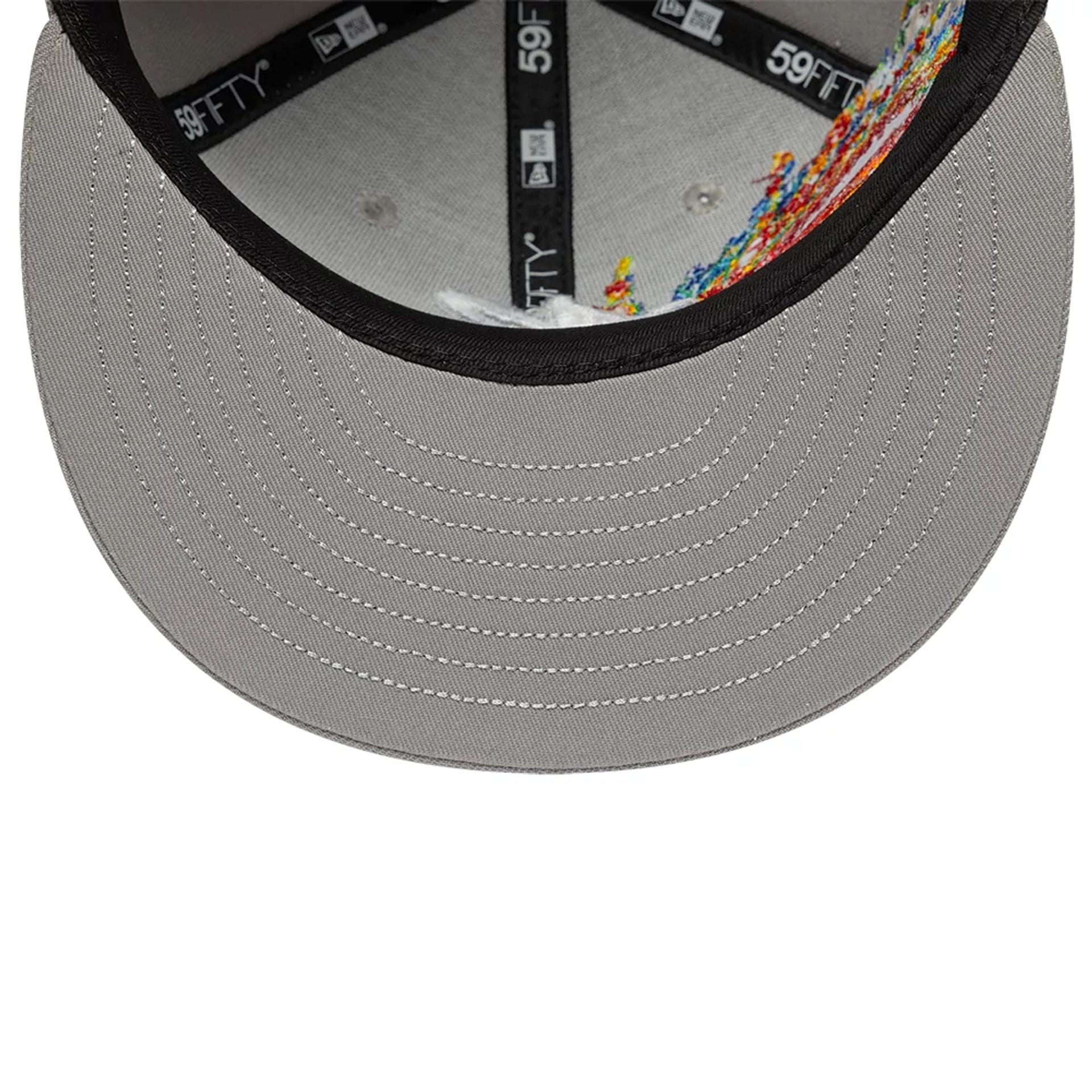 New Era Storm Pattern Grey 59FIFTY Fitted Cap-kentox - Image 7
