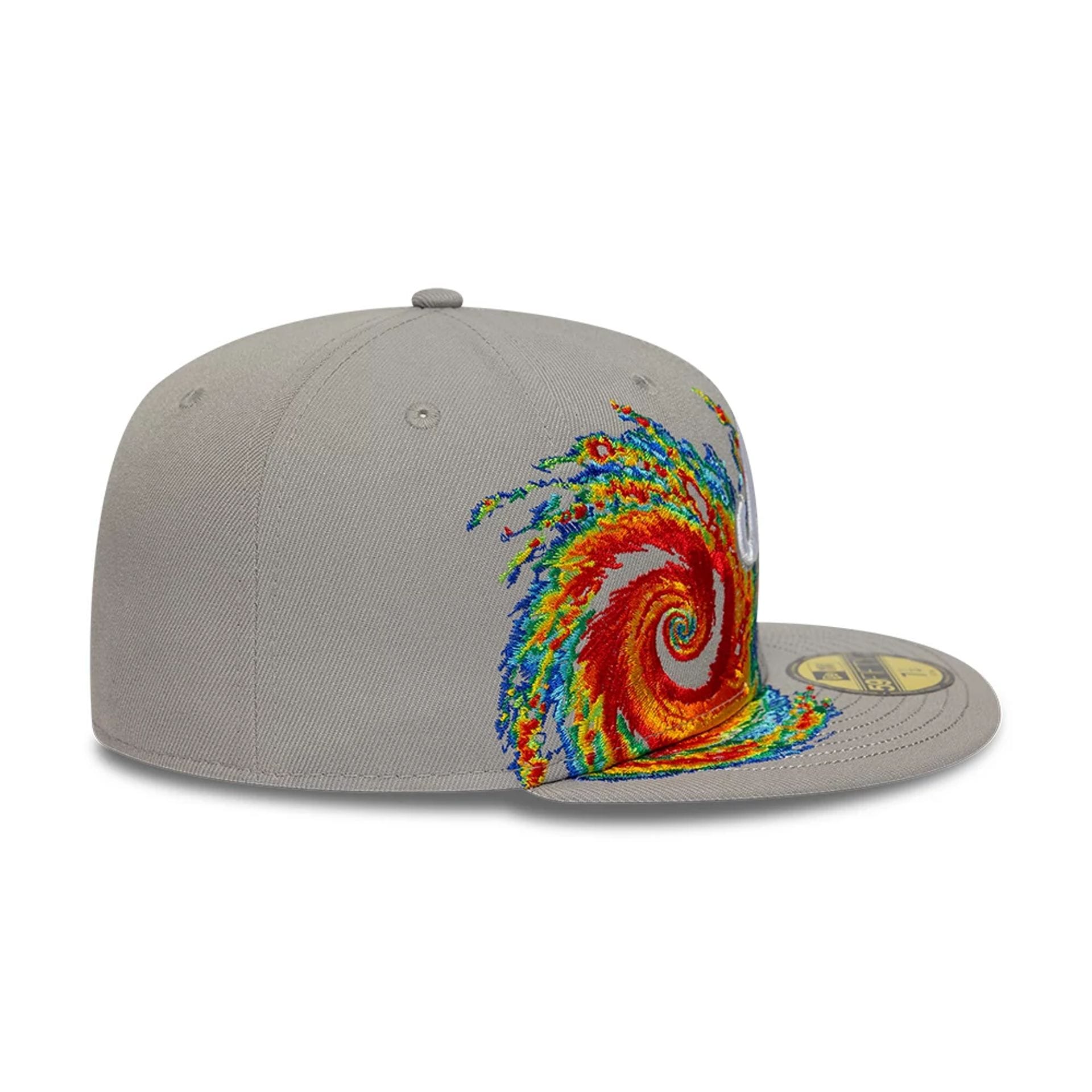 New Era Storm Pattern Grey 59FIFTY Fitted Cap-kentox - Image 4