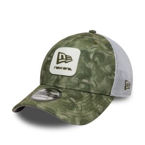 New Era Floral Green 39SEVENTY Stretch Fit Cap-kentox