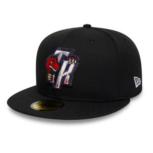 Toronto Raptors NBA Hardwood Classic Black 59FIFTY Fitted Cap-kentox