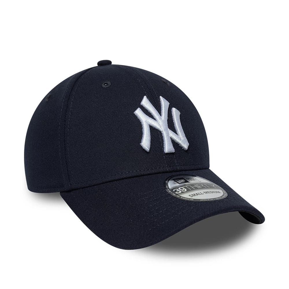 New York Yankees MLB Classic Navy 39THIRTY Stretch Fit Cap-kentox - Image 3