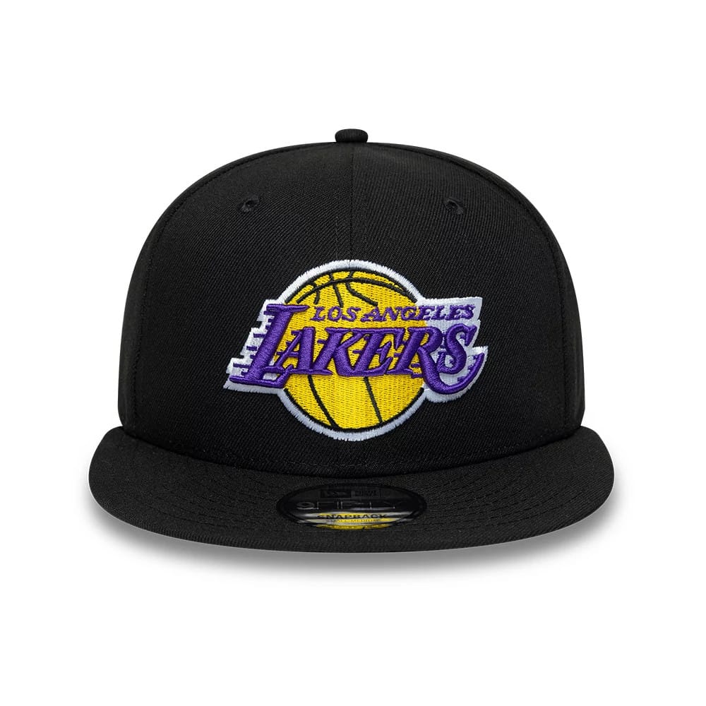 LA Lakers NBA Black 9FIFTY Snapback Adjustable Cap-kentox - Image 2