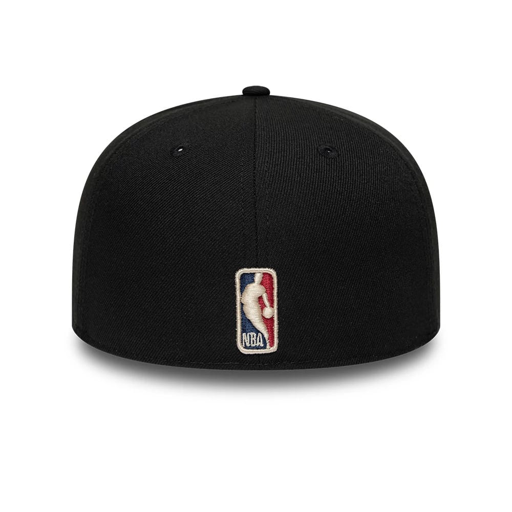 Milwaukee Bucks NBA Hardwood Classic Black 59FIFTY Fitted Cap-kentox - Image 5