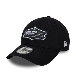 New Era Jersey Black 39THIRTY Stretch Fit Cap-kentox