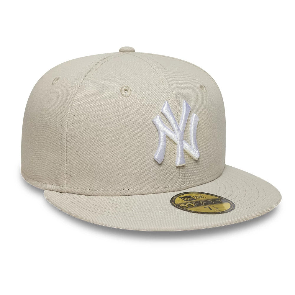 New York Yankees MLB Beige 59FIFTY Fitted Cap-kentox - Image 3