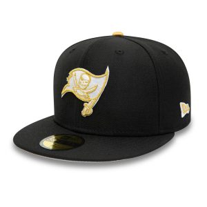 Tampa Bay Buccaneers NFL Black 59FIFTY Fitted Cap-kentox