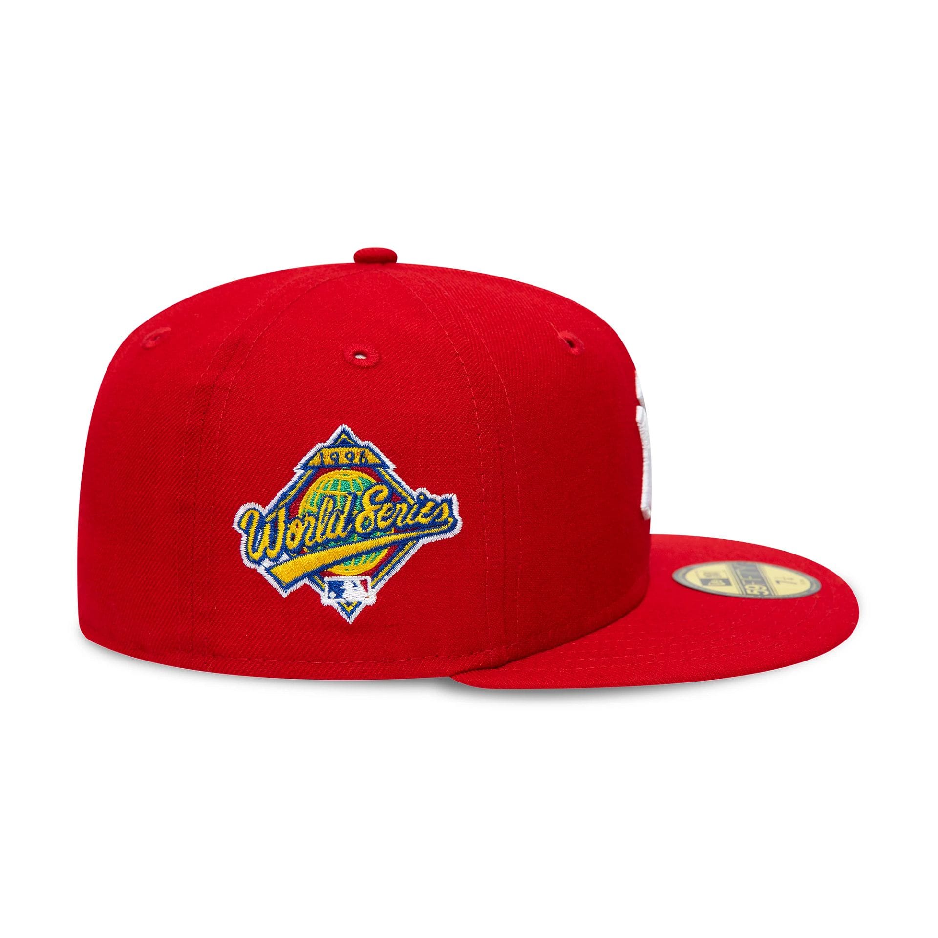 New York Yankees MLB World Series 1996 Red 59FIFTY Fitted Cap-kentox - Image 6