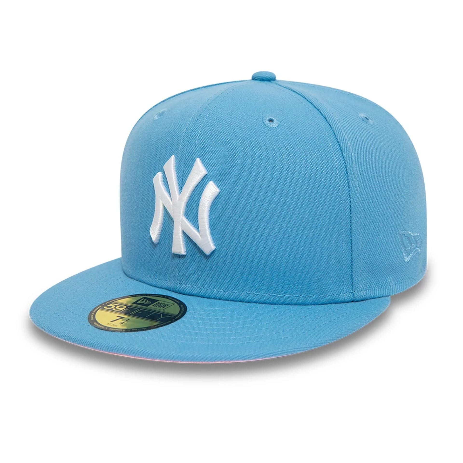 New York Yankees Pastel Blue 59FIFTY Fitted Cap-kentox - Image 5