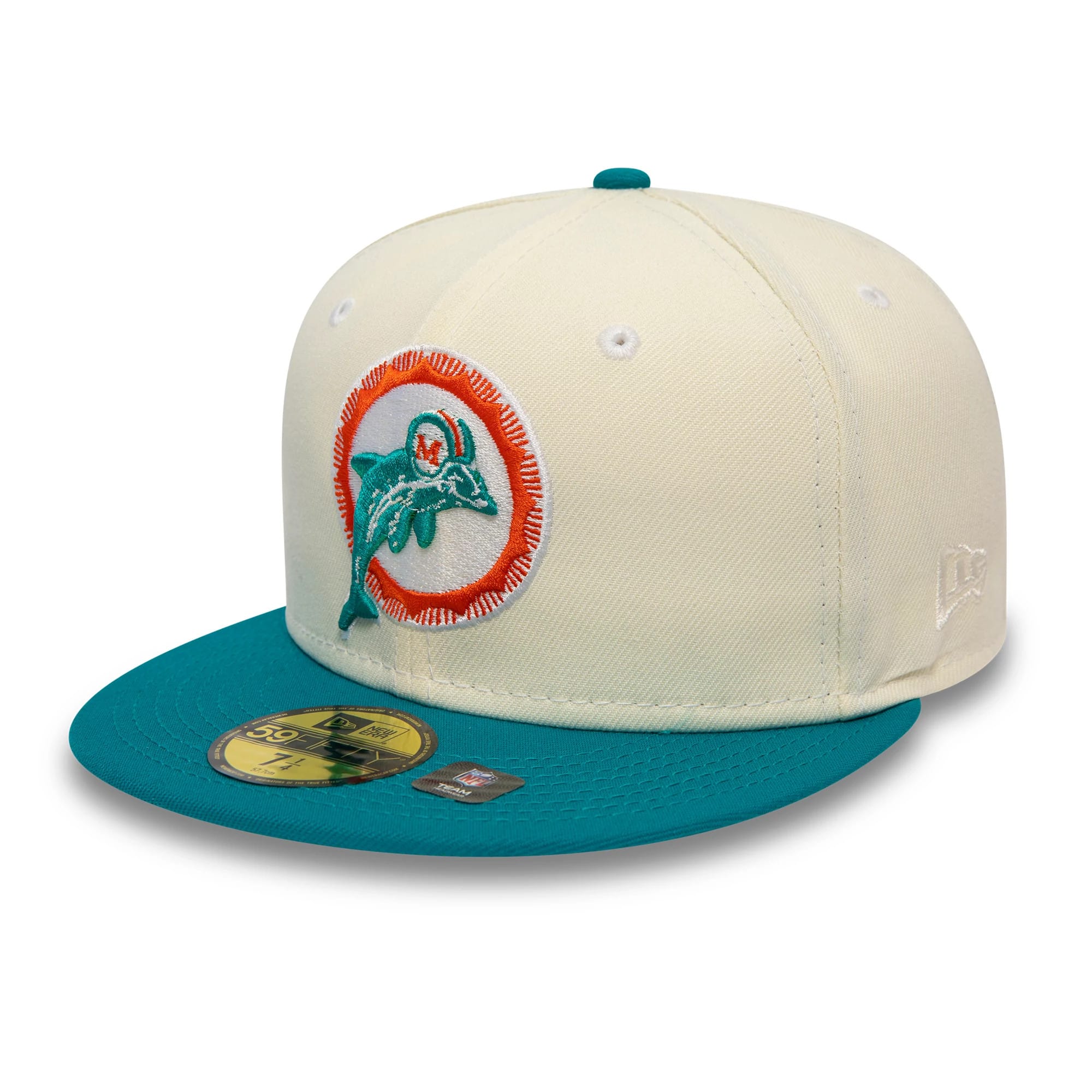 Miami Dolphins City Connect White 59FIFTY Fitted Cap-kentox - Image 4