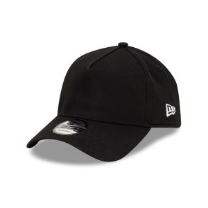 New Era Black A-Frame 9FORTY Adjustable Cap-kentox