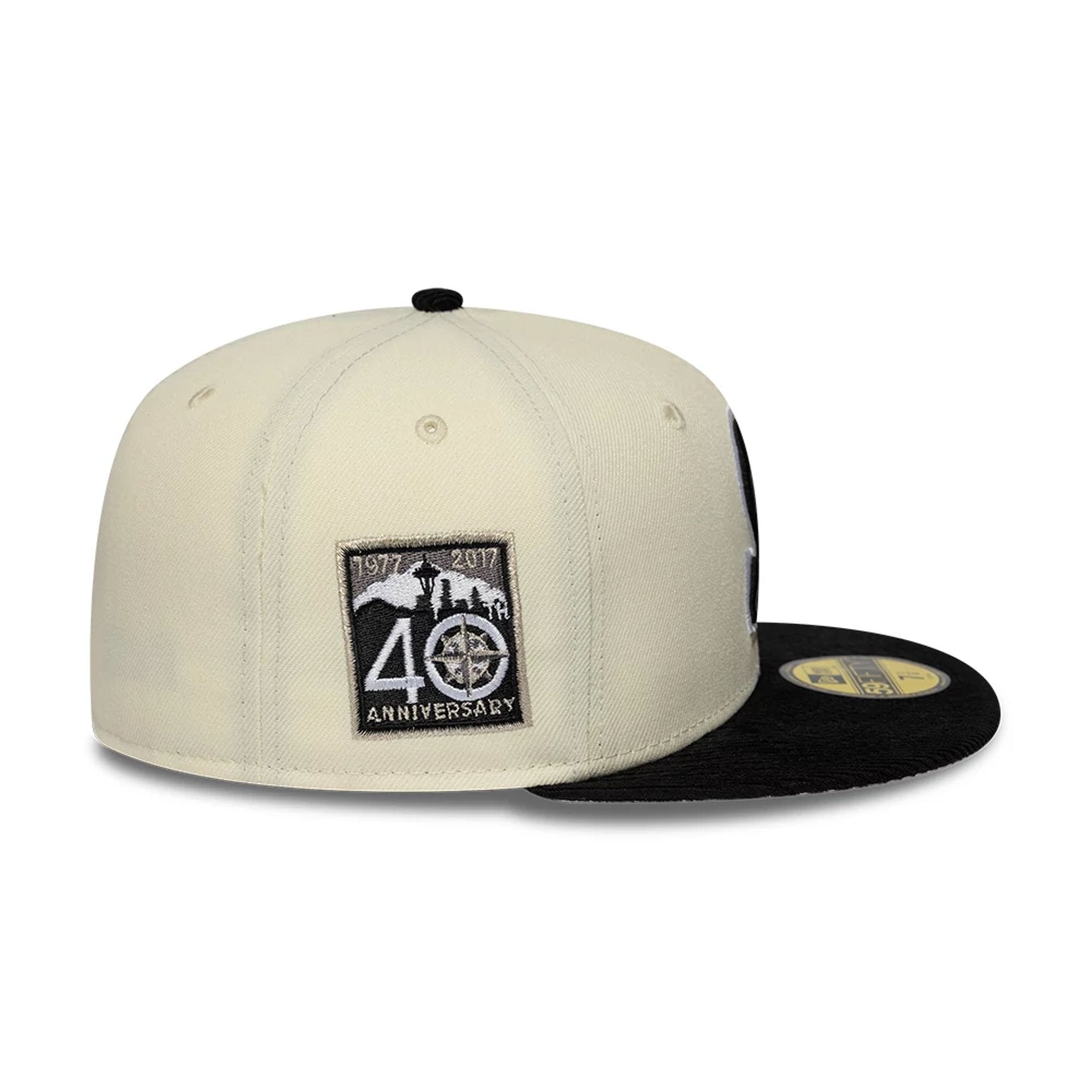 Seattle Mariners MLB Cooperstown White 59FIFTY Fitted Cap-kentox - Image 6