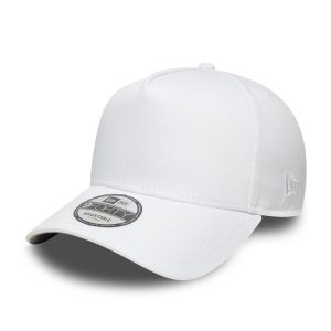 New Era White 9FORTY A-Frame Adjustable Cap-kentox