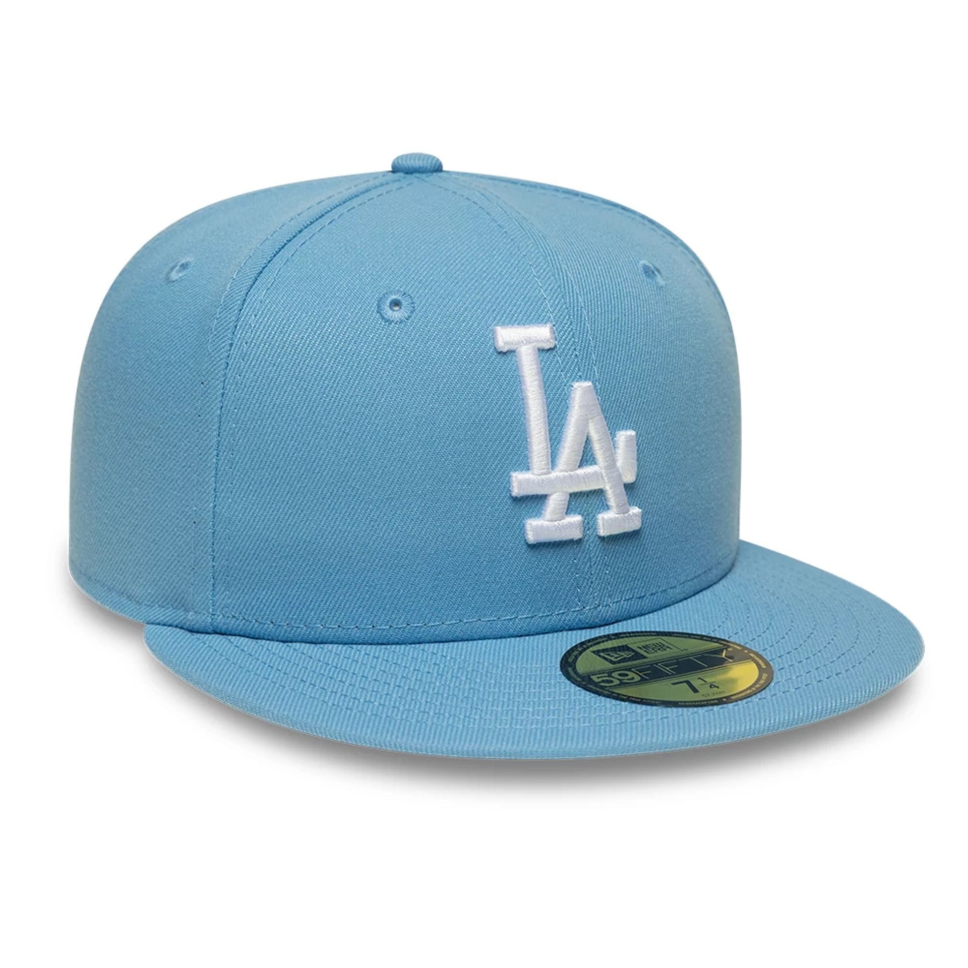 LA Dodgers MLB Pastel Blue 59FIFTY Fitted Cap-kentox - Image 4