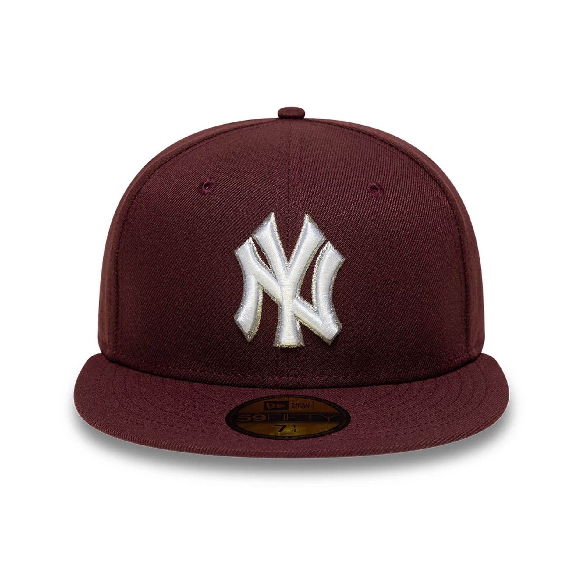 New York Yankees MLB Dark Purple 59FIFTY Fitted Cap-kentox - Image 3