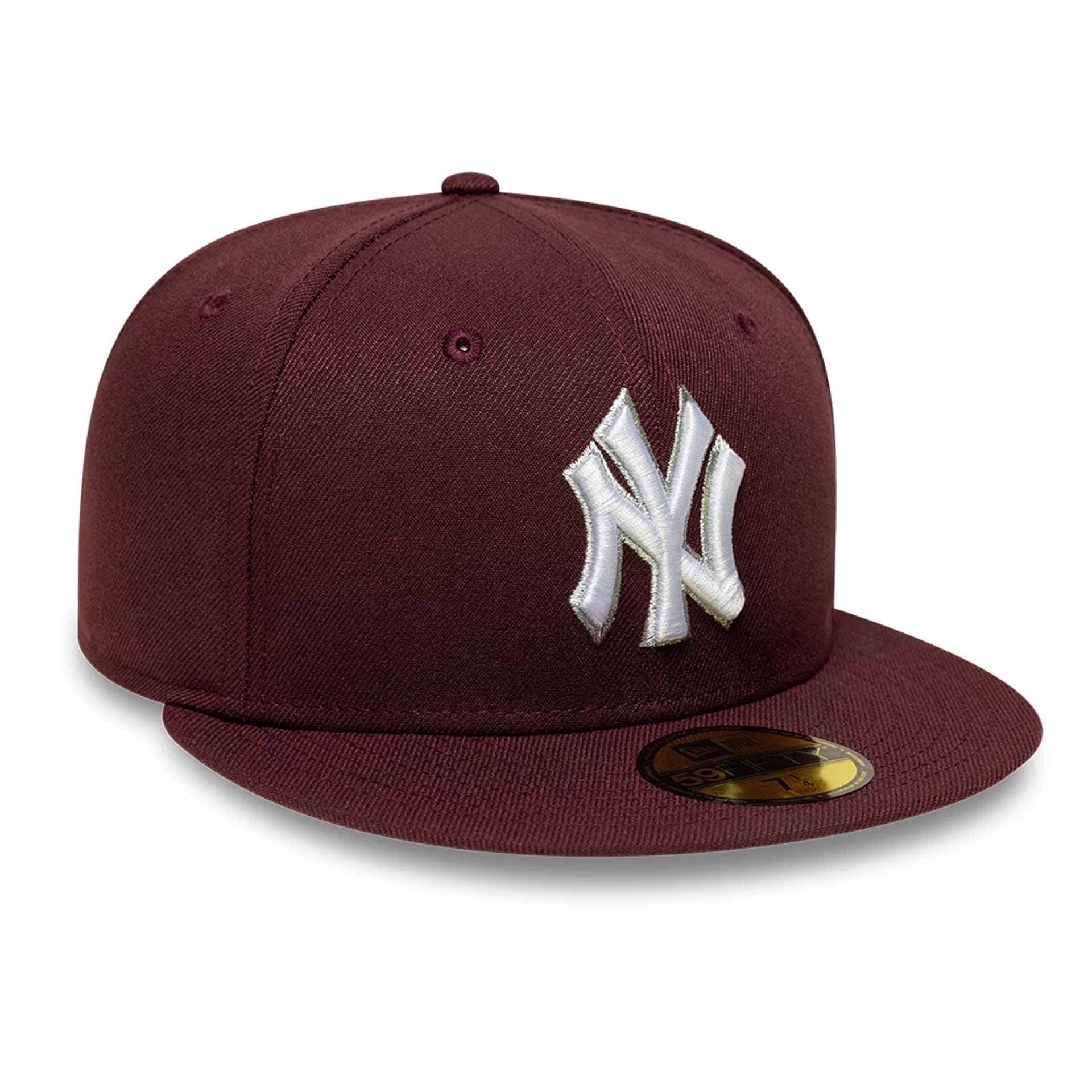 New York Yankees MLB Dark Purple 59FIFTY Fitted Cap-kentox - Image 4