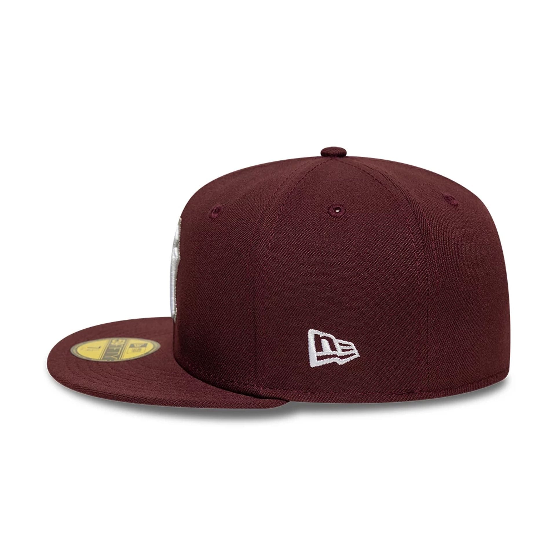 New York Yankees MLB Dark Purple 59FIFTY Fitted Cap-kentox - Image 6