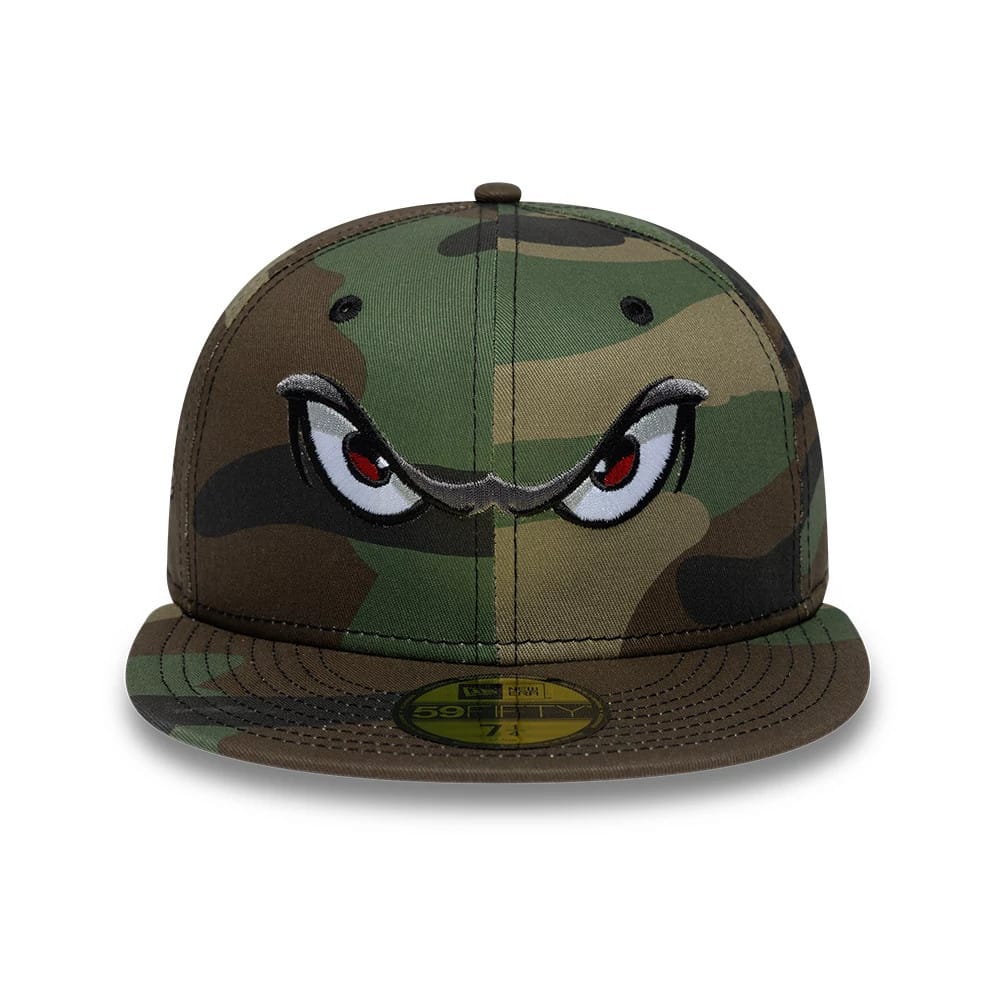 Lake Elsinore Storm MiLB Pinwheel Green 59FIFTY Fitted Cap-kentox - Image 3