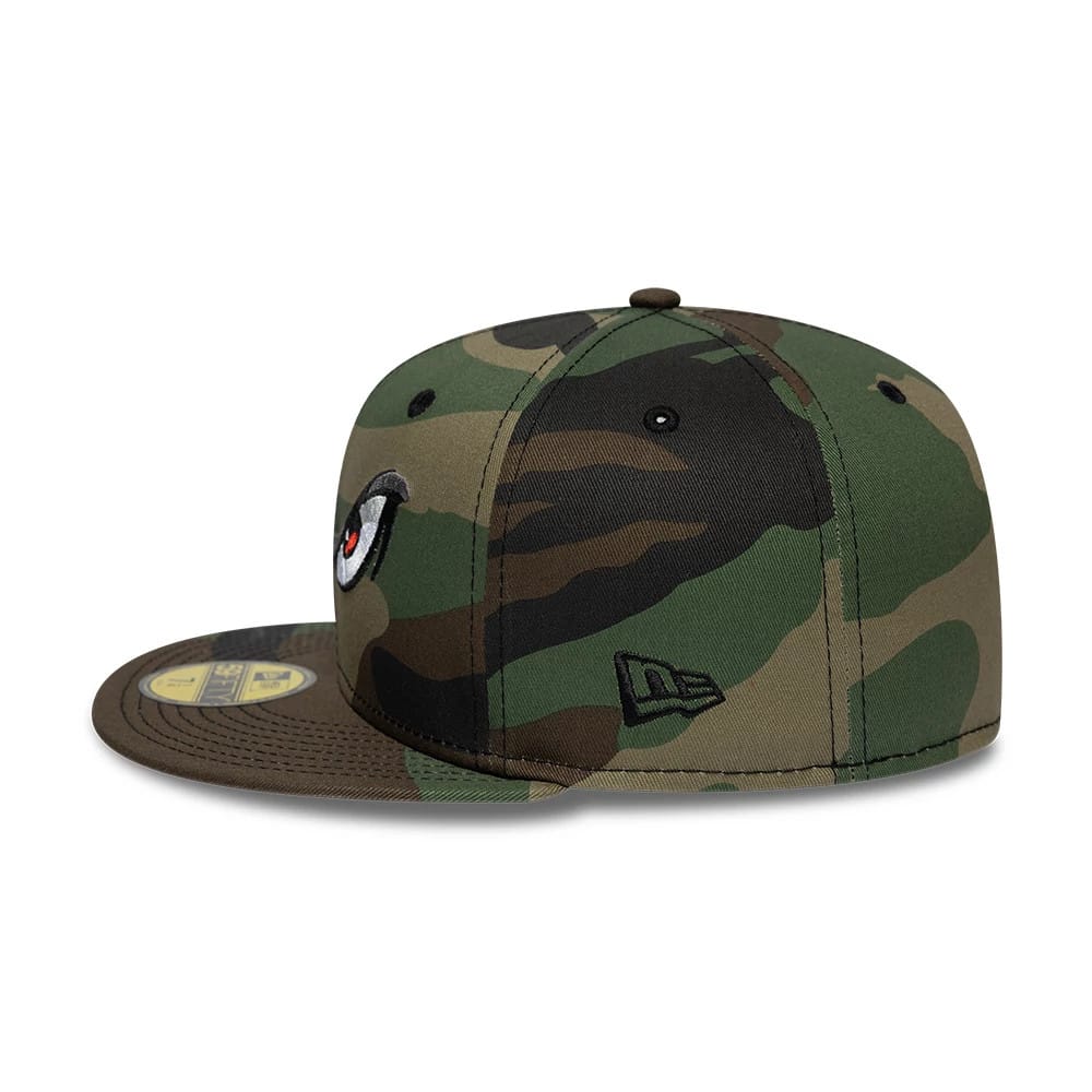 Lake Elsinore Storm MiLB Pinwheel Green 59FIFTY Fitted Cap-kentox - Image 6