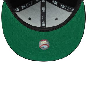 New York Yankees MLB Black 59FIFTY Fitted Cap-kentox