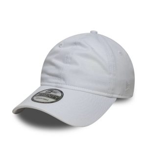New Era White 9TWENTY Adjustable Cap-kentox