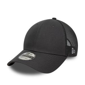 New Era Grey 9FORTY Trucker Adjustable Cap-kentox