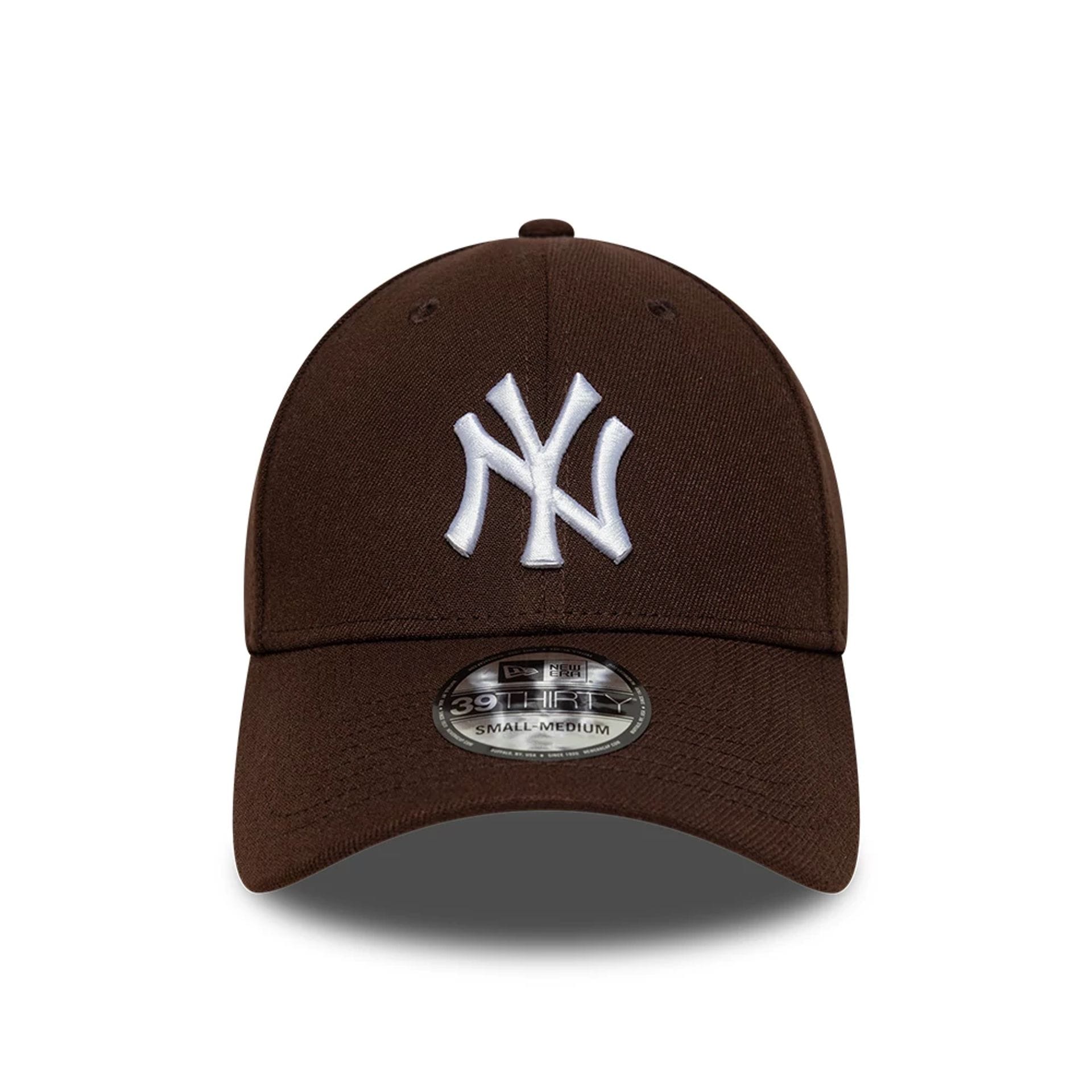 New York Yankees MLB Dark Brown 39THIRTY Stretch Fit Cap-kentox - Image 2