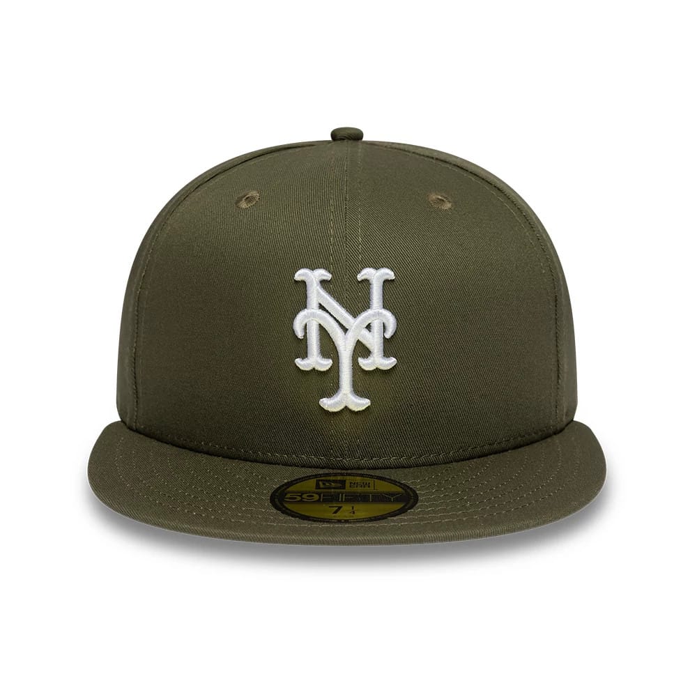 New York Mets MLB Dark Green 59FIFTY Fitted Cap-kentox - Image 2