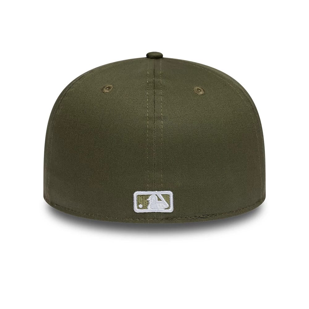 New York Mets MLB Dark Green 59FIFTY Fitted Cap-kentox - Image 3