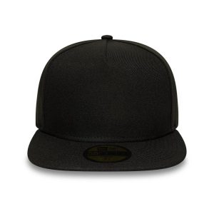 New Era Black 59FIFTY A-Frame Fitted Cap-kentox