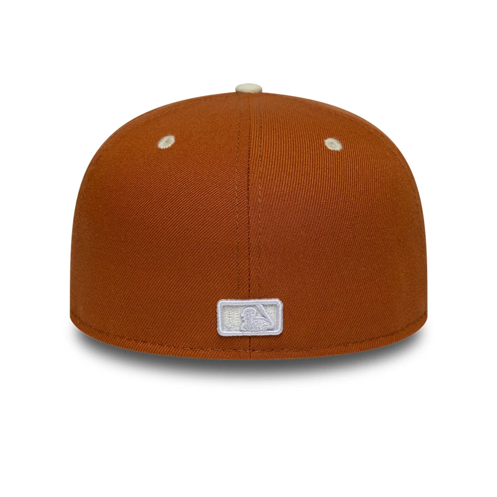 New York Yankees MLB Contrast Brown 59FIFTY Fitted Cap-kentox - Image 4